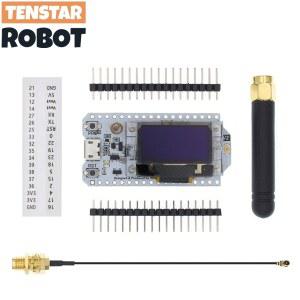 호환 SX1276 ESP32 LoRa 868MHz-915MHz 0 96 인치 블루 OLED 디스플레이 Bluetooth WIFI 키트 32 개발 보드