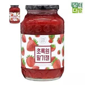 무배 초록원 딸기잼 1kg 초록원 아이들간식용 딸기잼