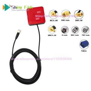 호환 1개 L1 L5 GPS BD 외장 안테나 접착식 자동차 네비게이션 LC29H 보드 1m 2m 0 5m RG174 케이블 SMA TNC BNC MMCXFakra