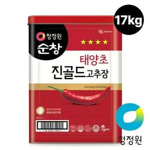 청정원 대용량 순창 진고추장 골드 17kg