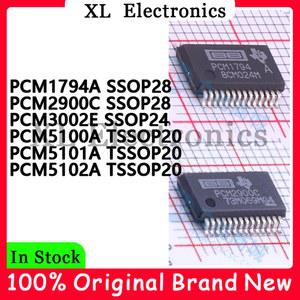 호환 PCM1794A SSOP28 PCM2900C SSOP28 PCM3002E SSOP24 PCM5100A TSSOP20 PCM5101A TSSOP20 PCM5102A TSSOP20 새로운 원본