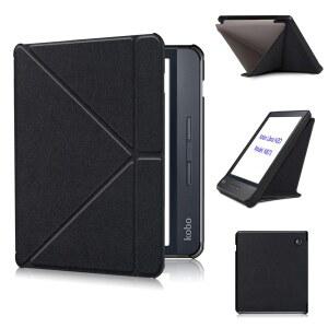 이북리더기파우치 케이스 KOBO LIBRA H2O EREADER 전자 포켓 커버 파우치 보호 멀티 접기 종이 스탠드 앵글 가죽 N873