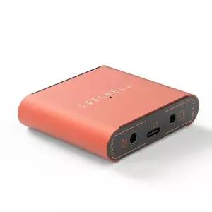 라이브 방송 어댑터 24비트192kHz 스테레오 라이브스 사운드 카드 컨버터 3.5mm 라이브 도크 스트리밍 오디