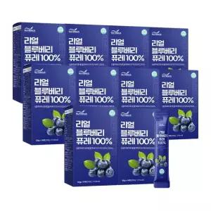 뉴트리너스 리얼 블루베리 퓨레 100 20ml x 14포) 10박스