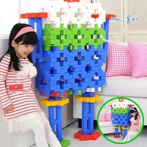 3WC 초대형 집짓기 블록 유아 조립 어린이집 빅블럭 50피스