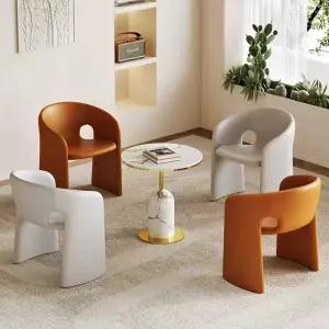 리본의자 카페 플라스틱 파우더룸 감성 빈티지 컬러