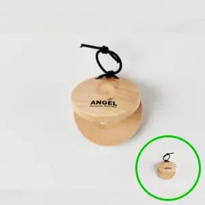 3WC 캐스터네츠 원목 타악기 어린이 음악교구 교육용 리듬악기 유아 유아캐스터네츠 유치원악기 초등음악수