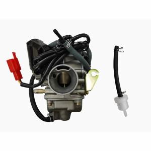 24mm PD24J 기화기  GY6 4 스트로크  125cc  ATV 이동 카트  모페드 스쿠터  QMJ157 엔진