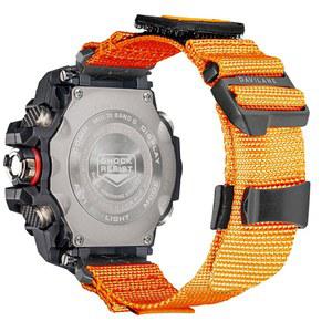 카시오 Gshock GWG1000 GWG1000과 호환되는 16mm 나일론 시계 밴드 밀리터리 패치 디자인의 견고한 스포츠 스트랩 남성용 야외 전술 용도의 퀵 릴리스 교체
