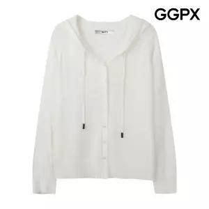 [GGPX] 버튼업 썸머 후드 니트 가디건 (GQ4KG013F)