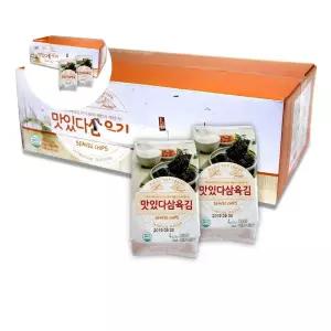 선물세트 삼육수산 맛있다 도시락김 27봉 (4gx3봉x9팩)