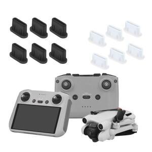 USB C 충전 포트  인터페이스 DJI 미니 2/3 프로 4 NEO 4K RC 2 RC-N1/N2/N3 용 먼지 플러그 실리콘 커버