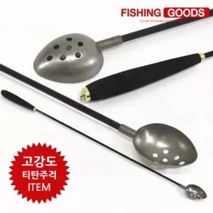 낚시 주걱 밑밥 투척기 바다낚시 크릴 장거리 투척 손잡이 낚시용품