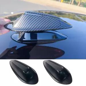 글로스 블랙 샤크 핀 안테나 커버 BMW 호환 G20 G28 M3 G80 3 시리즈 M4 G82 M2 G87 -2024 자동차 액세서리