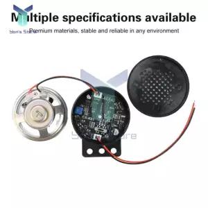 산업용 음성 안내 MP3 플레이어 모듈, 3W 방수 스피커 및 4M 메모리 저장 기능으로 DC5V