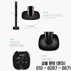 타워 팬 원격 제어 타이밍 플로어 가정용 선풍기 침실 조명 사운드 기숙사 스마트 리프리스