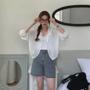 여성 기본 면 3부 반바지 팬츠 쇼츠 숏팬츠 5부바지