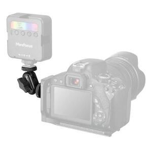 15mm 볼 360도 회전 암 ° 1/4'' 나사형 확장 마운트 더블 헤드 매직 고프로 호환 DSLR 카메라 모니터 비디