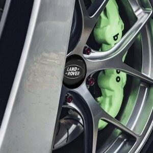 호환 랜드로버 레인저 오토바이오그래피 프리랜더 이보크 로버 스포츠 이보크 L322 4개 56mm 자동차 로고 휠 센터 허브 캡 스티커
