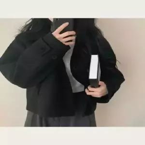 모직 프렌치 코트 블라우스 여자모직코트 ible1