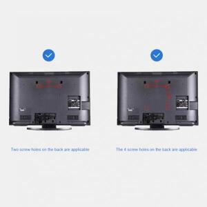 범용 35kg TV 거치대 브래킷 14인치-42인치 LCD LED 모니터 지지대 폼 패드 포함 월