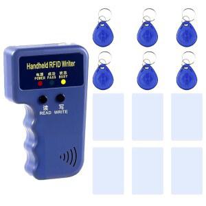 T5577 또는 라이터 휴대용 EM4305용 카드 리더 RFID 스마트 125KHZ ID