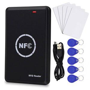 JASAG 스마트 125KHZ 복제기 액세스 RFID 제어 356MH 리더 라이터 복사기