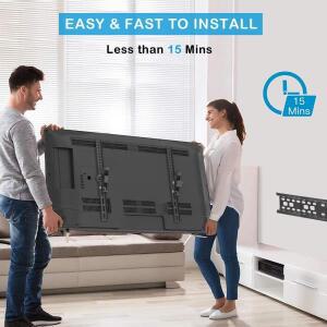 LED LCD TV 벽걸이 브래킷 32-70인치 범용 기울기 조절식 스탠드 홀더 최대 부하 40kg  600x400mm