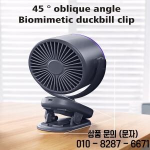 Eary 휴대용 LED 디지털 디스플레이 클립 팬 데스크탑 벽 충전식 전기 냉각 Ventilador 자동 헤드 흔들리는