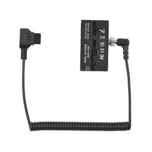 D-Tap-양면형 NP-F550/570/770/970 더미 배터리 전원 어댑터5-12V Type-C 출력 포함 Field M용  스프링 케