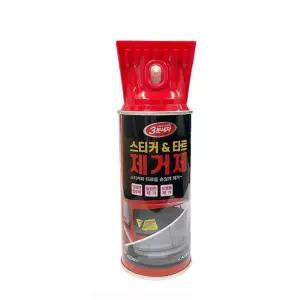 스티커 경고딱지 끈적거림 타르 제거제 셀프세차 이물질클리너
