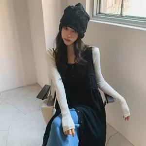 여성용 여름 봄 루즈핏 레이스 민소매 롱드레스