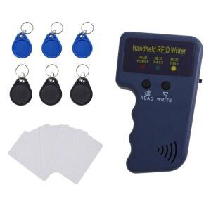 125KHZ 휴대용 카드 ID EM4305용 RFID 리더 장치 복사기 라이터 T5577