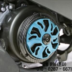 냉각 팬 그릴 보호 커버 VESPA LX S SPRINT MIO용 회전식 윈드 블레이드