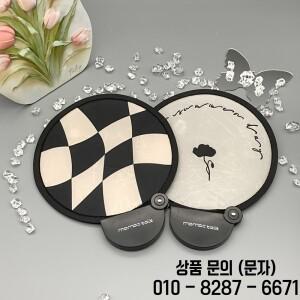 1PC 휴대용 미니 접이식 멋진 라운드 팬 실내 야외 체스 판 꽃 냉각 도구 쇼핑을위한 제품