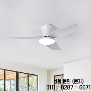 스마트 침실 LED 천장 선풍기 조명 리모컨 포함 밝기 조절 가능 블랙 화이트 6 단 바람 3 블레이드 40 인치