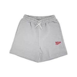 [MSGM]키즈 브러쉬 로고 버뮤다 팬츠 그레이 S6MSJUBE221 271