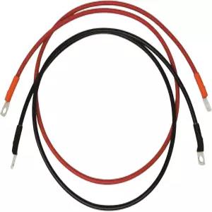567ITG 프리미엄 4 AWG 배터리 케이블 키트 3/8인치 프리 크림핑 러그 1피트 4게이지 와이어 헤비 듀티 OFC