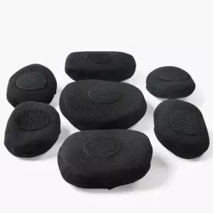 7pcs 새로운 유연한 헬멧 패드 로 조절 가능 충격 방지 폼 오토바이 자전거 용 소프트 휴대용 라이닝