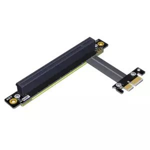 PCIe 라이저 케이블 Gen3.0 X1 - X16 어댑터 필요 없음 전원 있는 USB PCI-E x1 x16 추가 카드 컴퓨터용