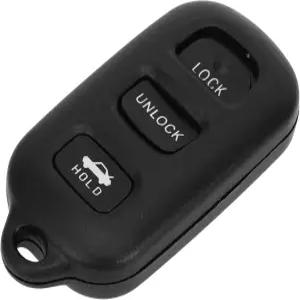 X AutoHAUX 키쉘 케이스 키리스 엔트리 원격 키포브 교체 2000-2006 토요타 솔라라 2002-2006 4 버튼