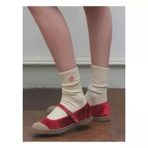 {백화점 상품} [벤시몽] ORGANIC COTTON SOCKS - NATURAL 418260