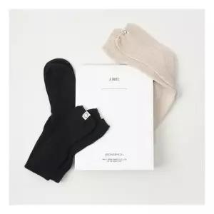 {백화점 상품} [벤시몽][선물하기] RIBBED LOOSE KNEE SOCKS - 2color 418262
