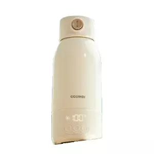 꿈비 휴대용 분유포트 100도가열 무선 전기포트 500ml 여행용