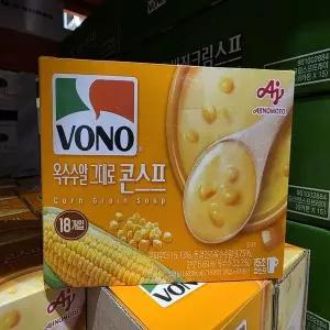 [코 스트코] 보노 옥수수알 콘스프 21g x 18개입