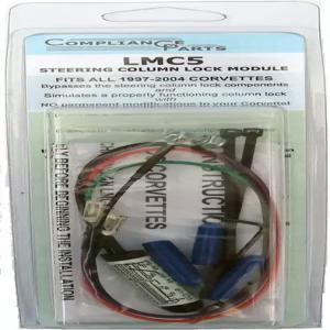 준수 부품 LMC5 모듈 - C5 콜벳 스티어링 칼럼 잠금 바이패스 블랙