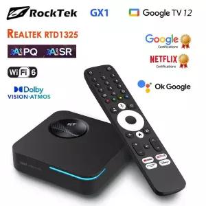 락텍 GX1 UHD 구글 TV 14 박스 넷플릭스 인증 4GB 32G Realtek1325 돌비 애트모스 지원 2T2R Wifi6 BT5.2