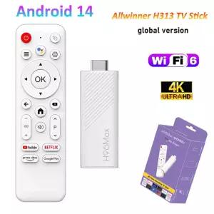 안드로이드 TV 스틱 H96 Max H313 구글 음성 비서 박스 Wifi6 BT5.0 울트라 HD 4K 스트리밍 2GB