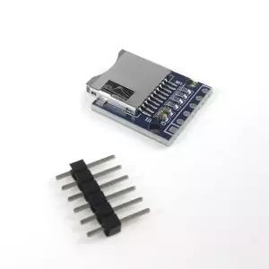 마이크로 SD 카드 모듈 SPI 3.3V 리더 핀 포함 (헤더는 납땜되지 않음) 아두이노 ESP32 STM32 라즈베리
