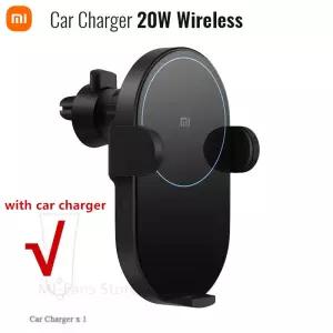 샤오미 미지아 무선 차량용 충전기 최대 전기 자동 핀치 2.5D 유리 링 9 20W 믹스 2S / 3 10W 30W